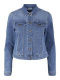 Pieces PCOIA DENIM JACKET, Medium Blue Denim, highres - 17120937_MediumBlueDenim_001.jpg