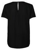 Pieces SOLID SHORT SLEEVED BLOUSE, Black, highres - 17090941_Black_002.jpg