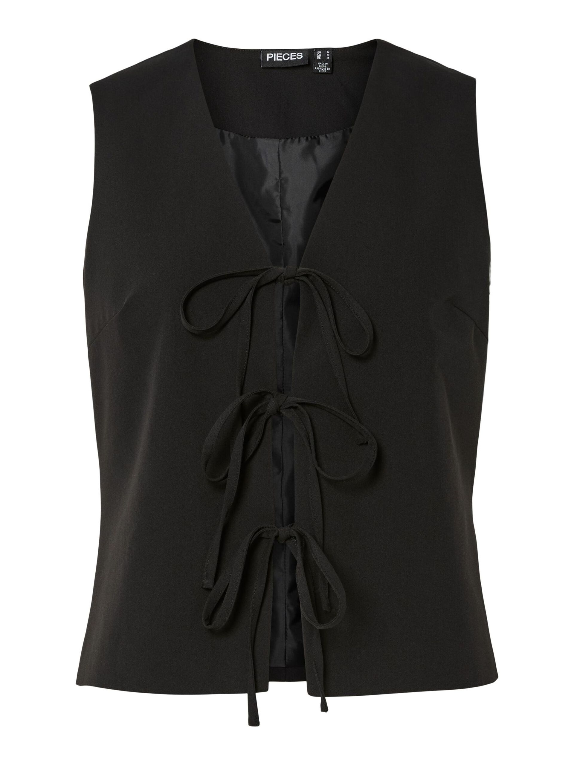 Carousel image - PCFRIDA TIE TOP, Black | 6