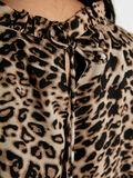 Pieces LUIPAARDPRINT RUCHE BLOUSE, Black, highres - 17094251_Black_665029_008.jpg