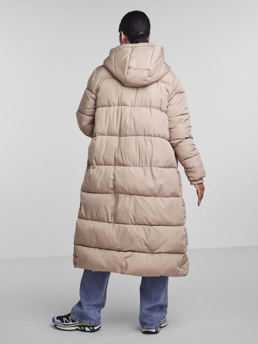 Pieces PCBEE PUFFER JACKET, Silver Mink, highres - 17127426_SilverMink_004.jpg
