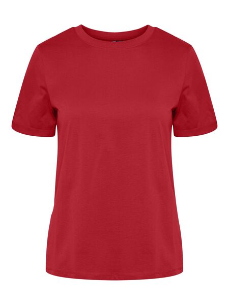 Pieces T-SHIRT, High Risk Red, highres - 17086970_HighRiskRed_001.jpg