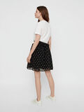 Pieces MICRO FLORAL-PRINT MINI SKIRT, Black, highres - 17094777_Black_680527_004.jpg