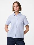 Pieces PCSALLY SEERSUCKER SHORT SLEEVED SHIRT, Hydrangea, highres - 17146892_Hydrangea_1109763_003.jpg