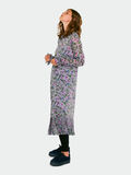 Pieces LONG FLOWERED SHIRT DRESS, Lavender Aura, highres - 17094017_LavenderAura_663545_005.jpg