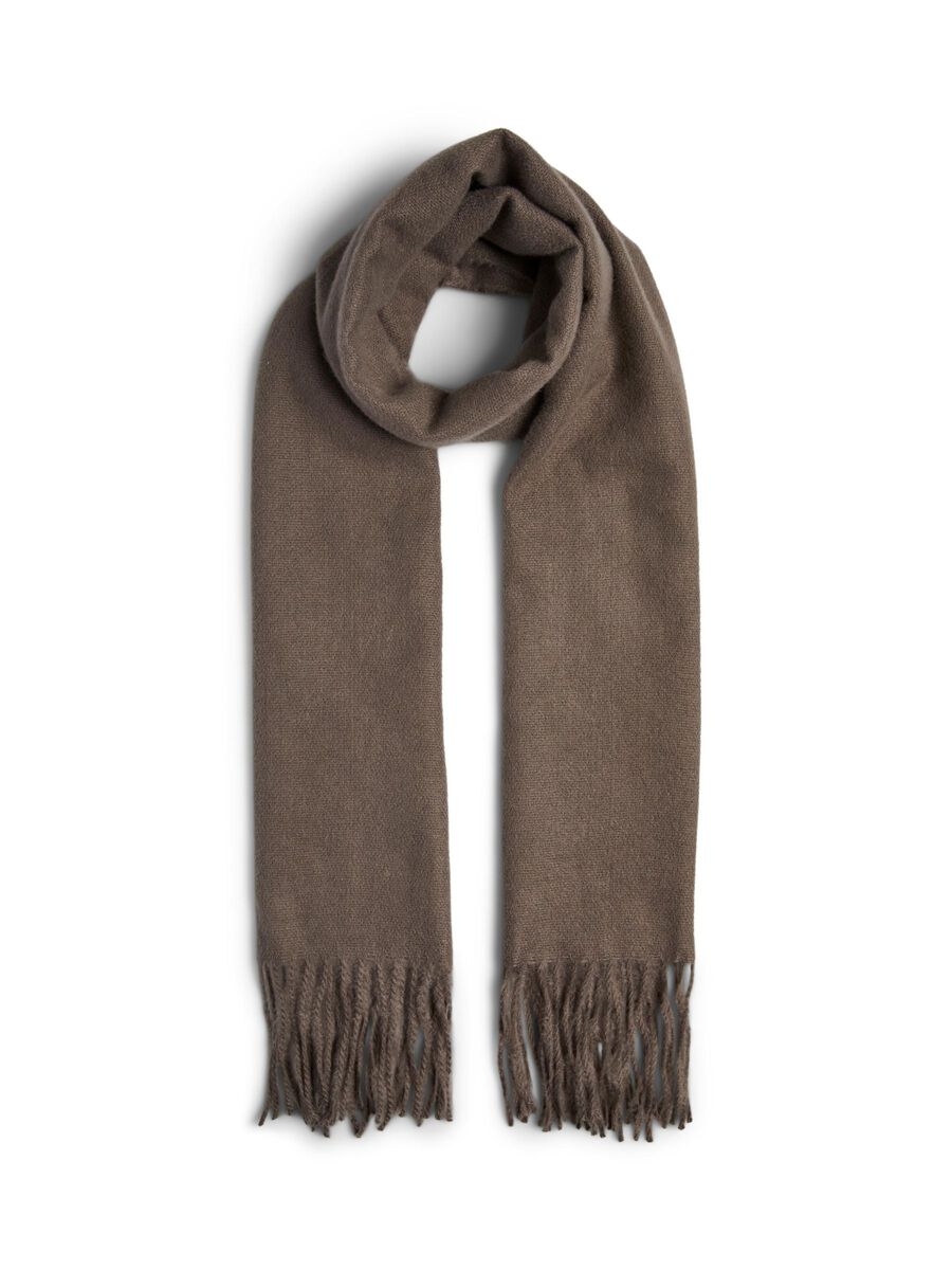 Pieces PCLESIA LONG SCARF, Morel, highres - 17132355_Morel_001.jpg