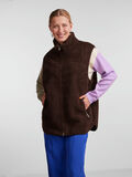 Pieces PCDAISY GILET, Chicory Coffee, highres - 17128199_ChicoryCoffee_003.jpg