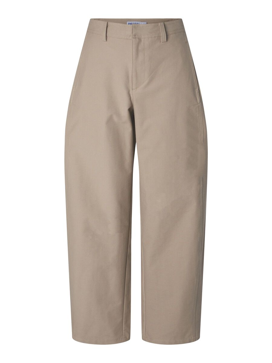 Carousel image - PCRIKKE BARREL TROUSERS, Trench Coat | 5