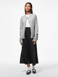 Pieces PCDIMA ONE BUTTON KNITTED CARDIGAN, Medium Grey Melange, highres - 17159719_MediumGreyMelange_005.jpg