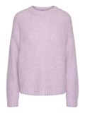 Pieces PCNINA KNITTED JUMPER, Pink Lavender, highres - 17154371_PinkLavender_001.jpg
