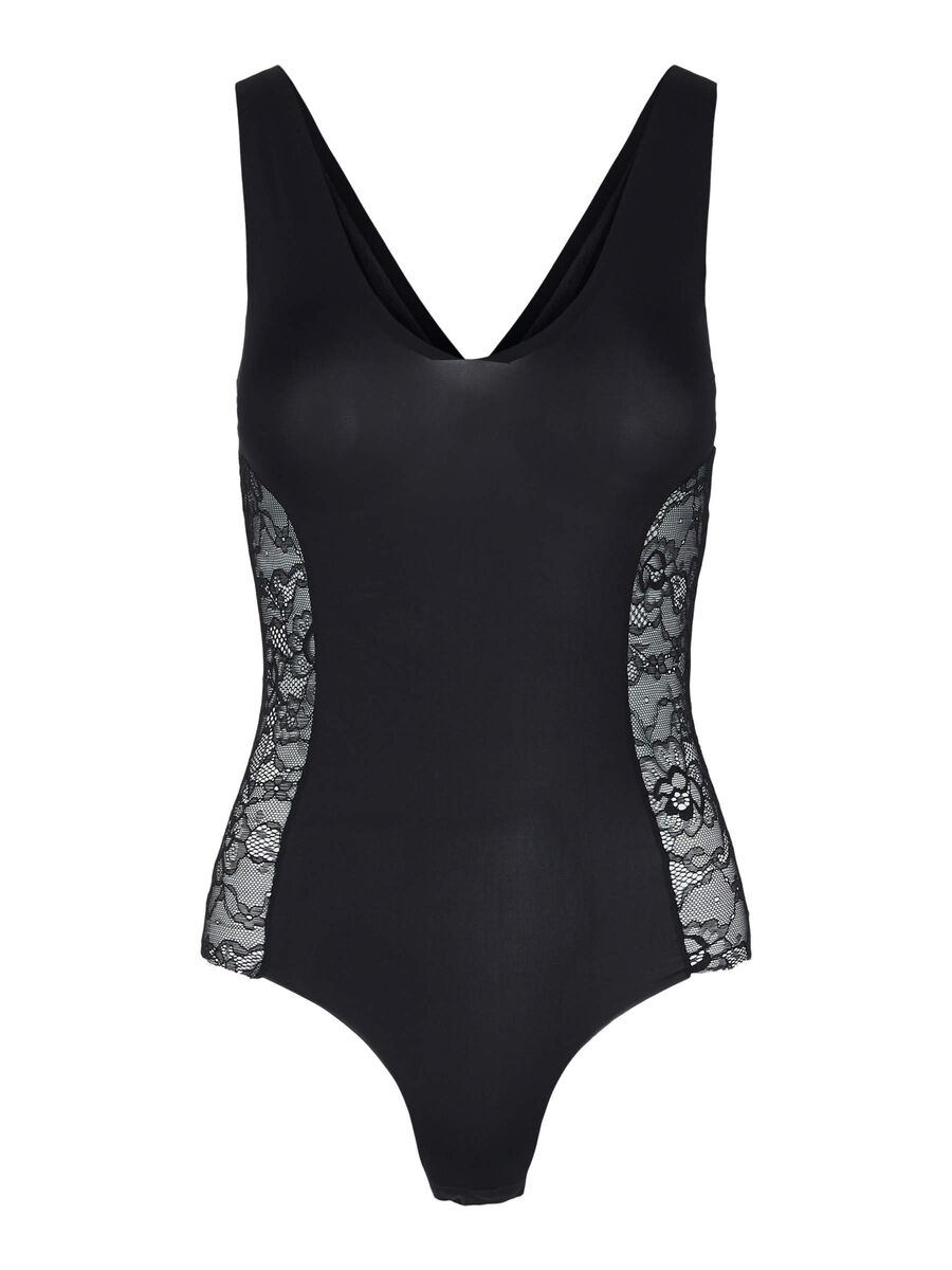 Pieces PCELLA BODYSUIT, Black, highres - 17108485_Black_001.jpg