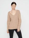 Pieces PCBABETT KNITTED PULLOVER, Natural, highres - 17106397_Natural_003.jpg