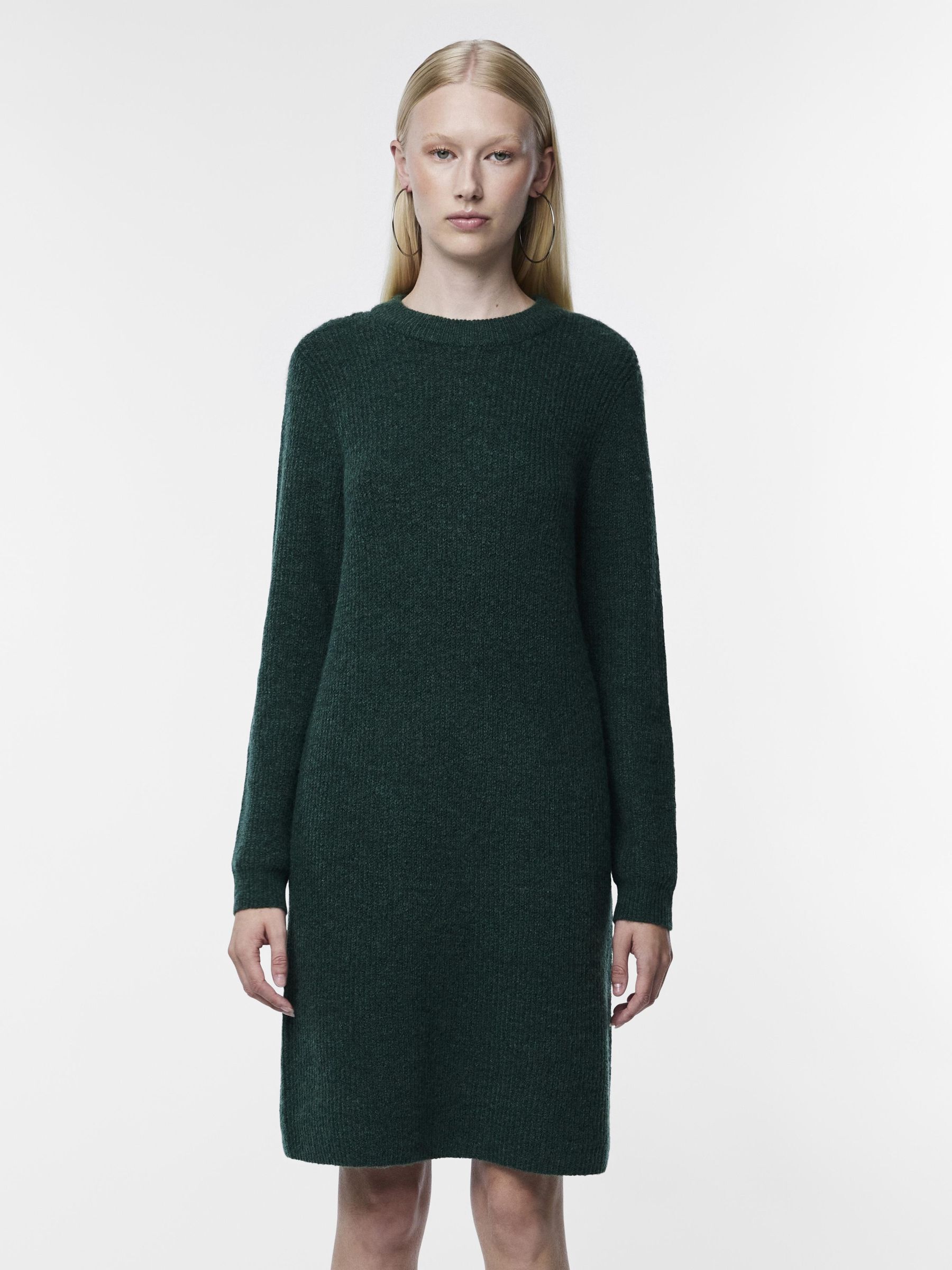 Gebreide on sale jurk groen