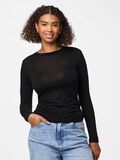 Product image thumbnail - PCMARIA LANGERMET TOPP, Black | 1