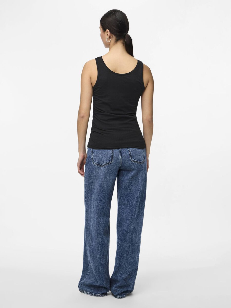 Pieces PCSIRENE TOP SANS MANCHES, Black, highres - 17082528_Black_004.jpg