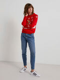 Pieces PCELFIES CHRISTMAS JUMPER, High Risk Red, highres - 17121018_HighRiskRed_908734_005.jpg