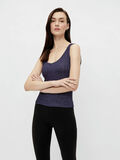 Pieces DÉCOLLETÉ EN V TOP, Navy Blazer, highres - 17116936_NavyBlazer_882769_003.jpg