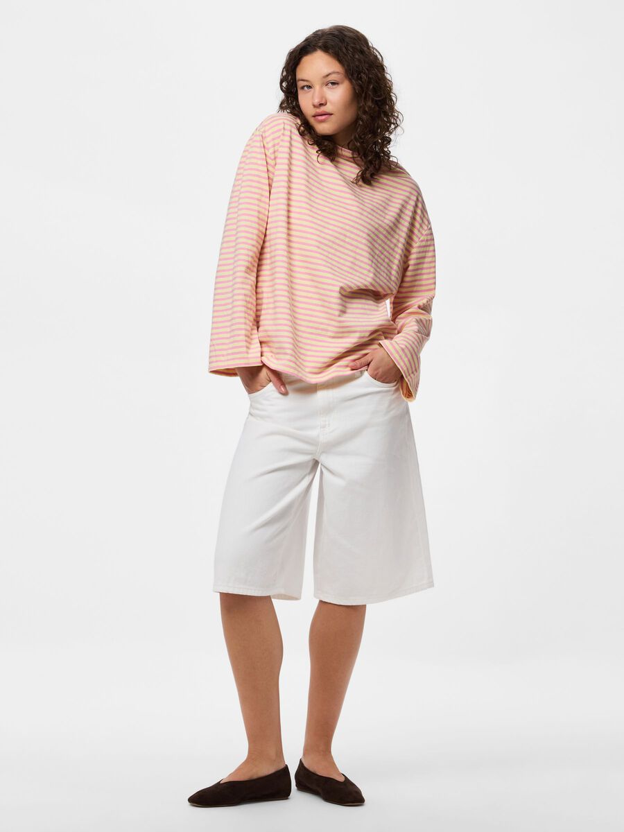 Product carousel image - PCSADIE U-BOOT-AUSSCHNITT LANGARMSHIRT, French Vanilla | 1