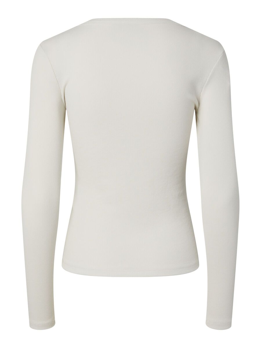 Carousel image 2 PCOHLAND  LONG SLEEVED TOP, Coconut Milk