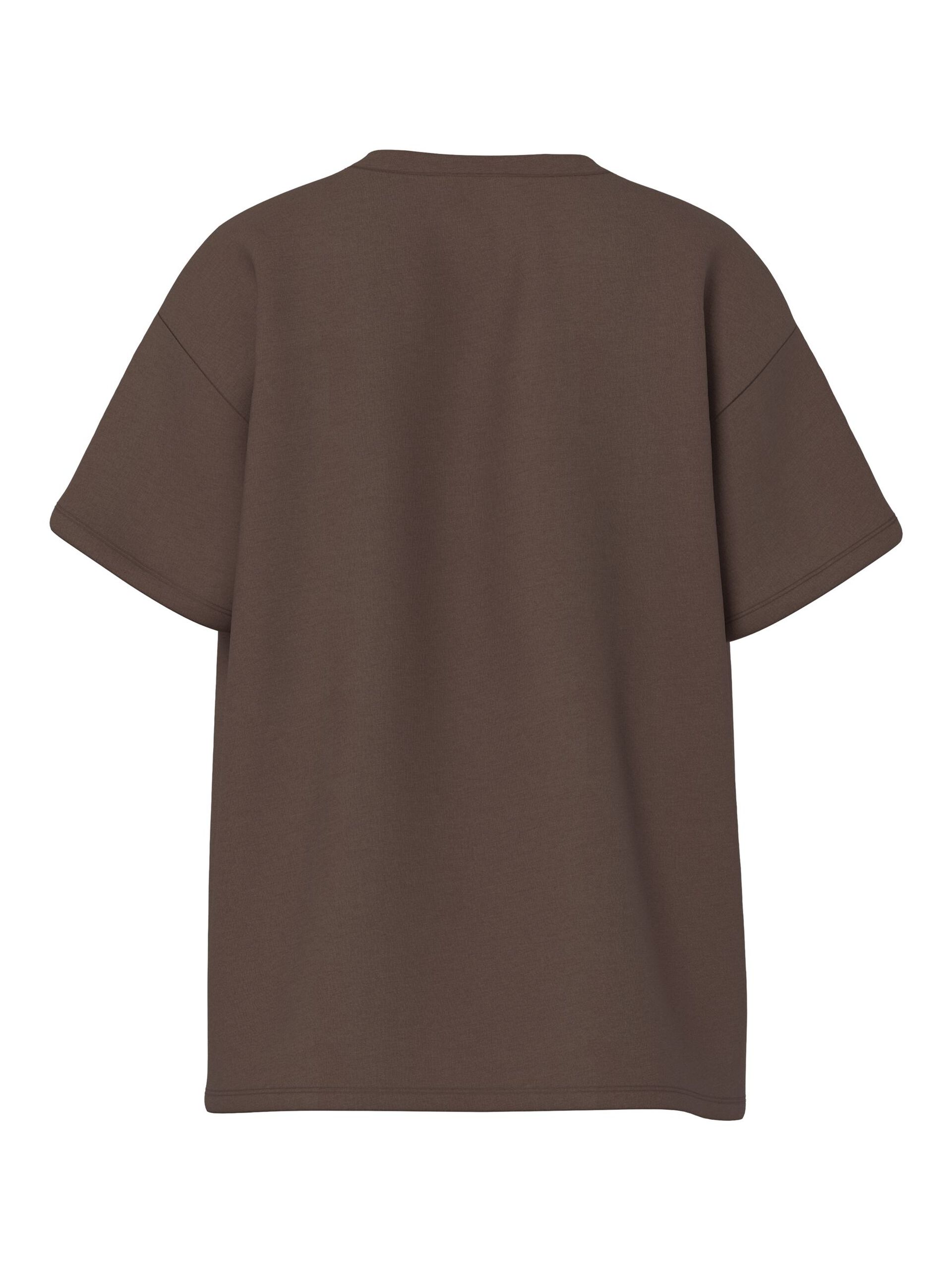 Carousel image - PCSKYLAR T-SHIRT IN OVERSIZE, Hot Fudge | 6