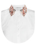 Pieces EMBROIDERY COLLAR, Bright White, highres - 17085951_BrightWhite_001.jpg