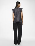 Pieces PCOLLINE LACE SLEEVELESS TOP, Magnet, highres - 17120454_Magnet_004.jpg