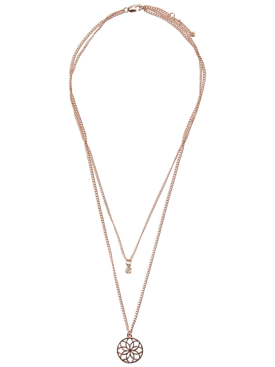 Pieces 2 CHAINED NECKLACE, Rose Gold Colour, highres - 17088093_RoseGoldColour_001.jpg