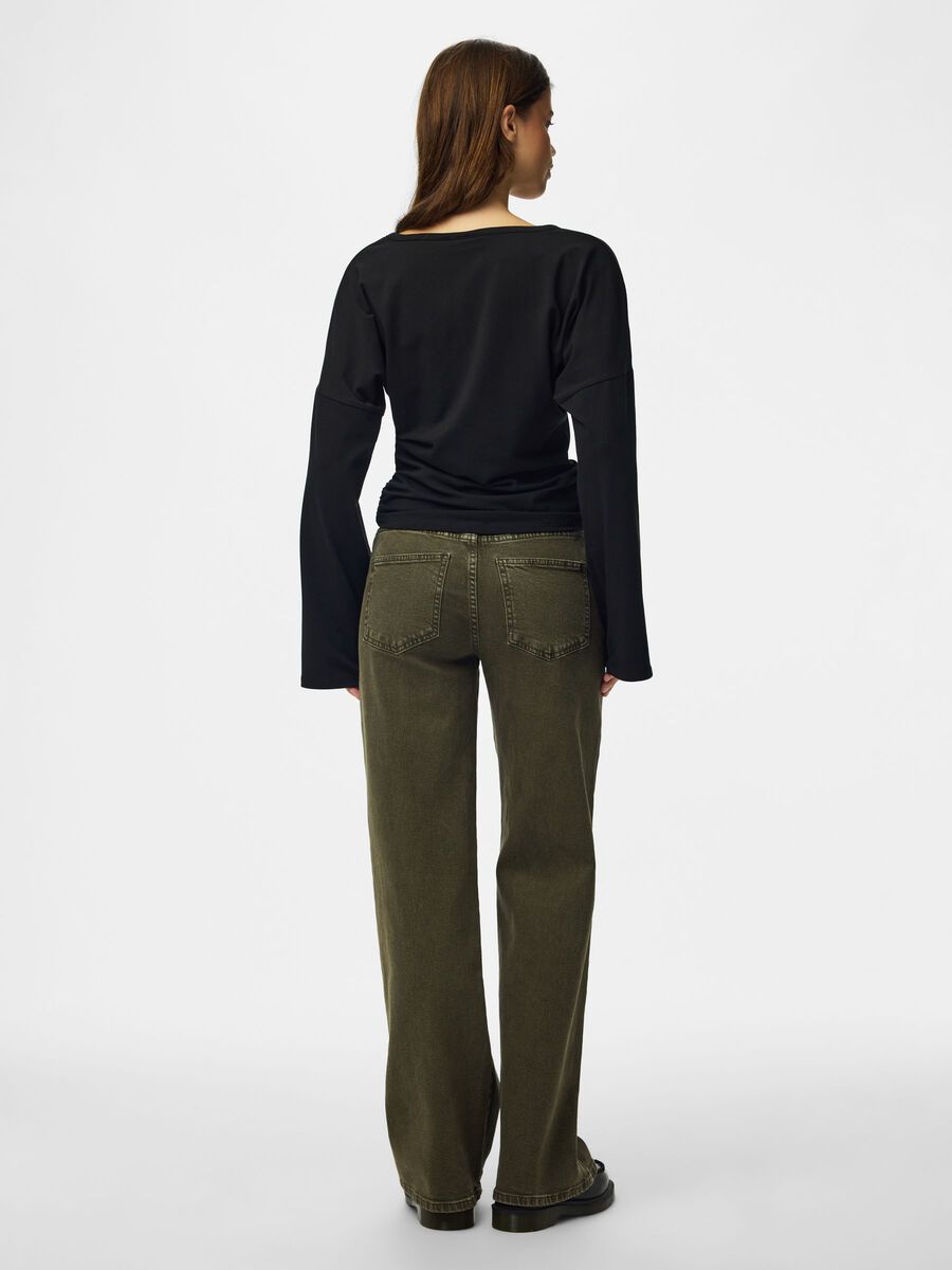 Product carousel image 2 PCALLI  LONG SLEEVED TOP, Black