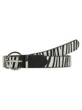 Pieces ZEBRA BELT, Black, highres - 17086020_Black_001.jpg