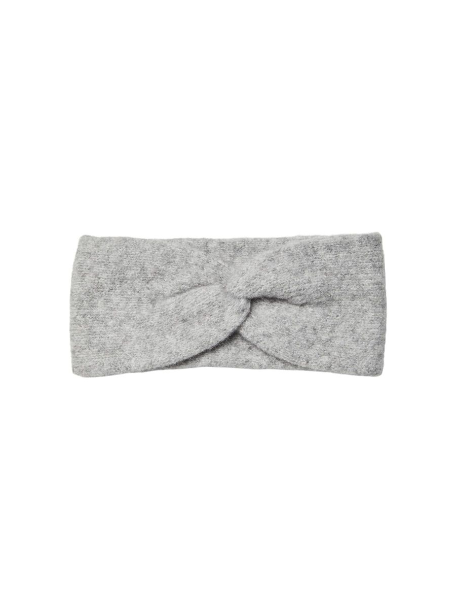 Pieces PCNELLA OORWARMERS, Light Grey Melange, highres - 17141075_LightGreyMelange_001.jpg