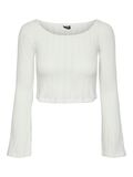 Pieces PCLOA CROPPED TOP, Cloud Dancer, highres - 17140323_CloudDancer_001.jpg