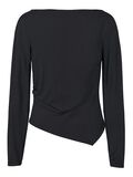 Product image thumbnail 1 PCSIRENE ASYMMETRISK L&Aring;NG&Auml;RMAD TOPP, Black