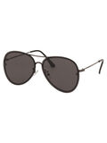 Pieces AVIATOR SUNGLASSES, Gunmetal, highres - 17087467_Gunmetal_001.jpg