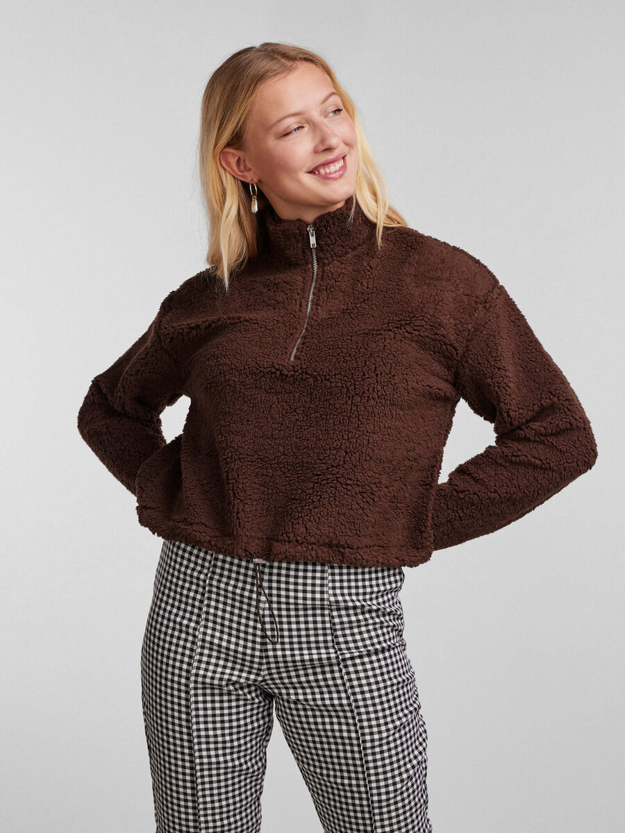Pieces PCFERNA PULLOVER, Chicory Coffee, highres - 17129717_ChicoryCoffee_003.jpg