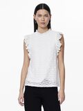 Pieces PCJOLLINE TOP UDEN ÆRMER, Bright White, highres - 17150894_BrightWhite_003.jpg