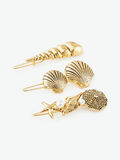 Pieces 3-PACK SCHELPEN HAARSPELDEN, Gold Colour, highres - 17102425_GoldColour_001.jpg