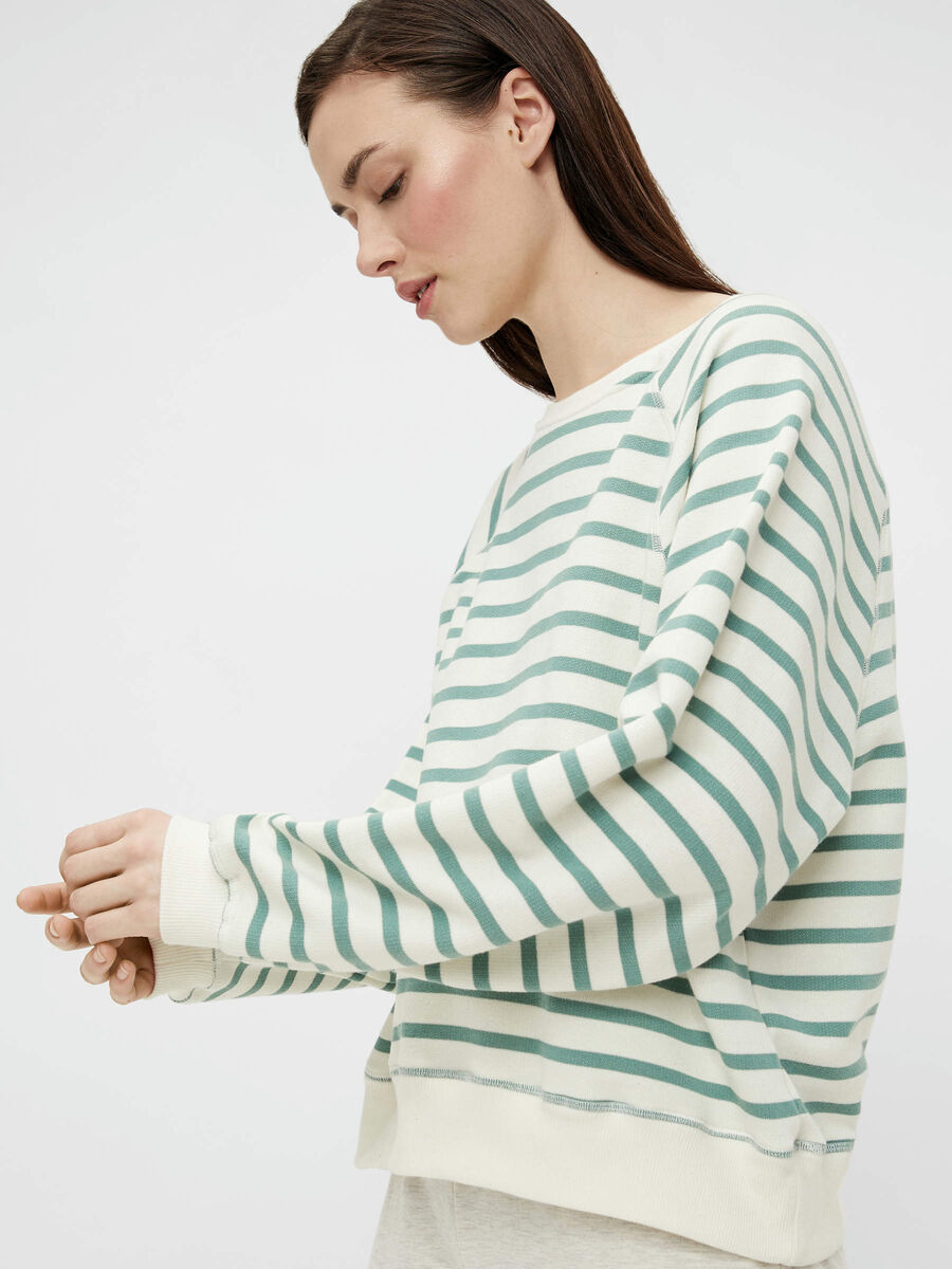 Carousel image - RANDIG SWEATSHIRT, Cloud Dancer | 4