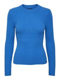 Pieces PCCRISTA PULLOVER, French Blue, highres - 17115047_FrenchBlue_001.jpg