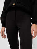 Pieces STRETCHY FLARED TROUSERS, Black, highres - 17109869_Black_006.jpg