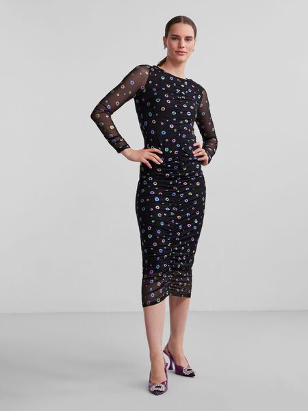 Pieces PCNAOMI MIDI DRESS, Black, highres - 17138859_Black_1034846_003.jpg