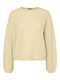 Pieces PCIDA KNITTED PULLOVER, French Vanilla, highres - 17157588_FrenchVanilla_001.jpg