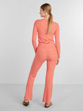 Pieces PCLAYA FLARED TROUSERS, Nectarine, highres - 17124139_Nectarine_983502_004.jpg