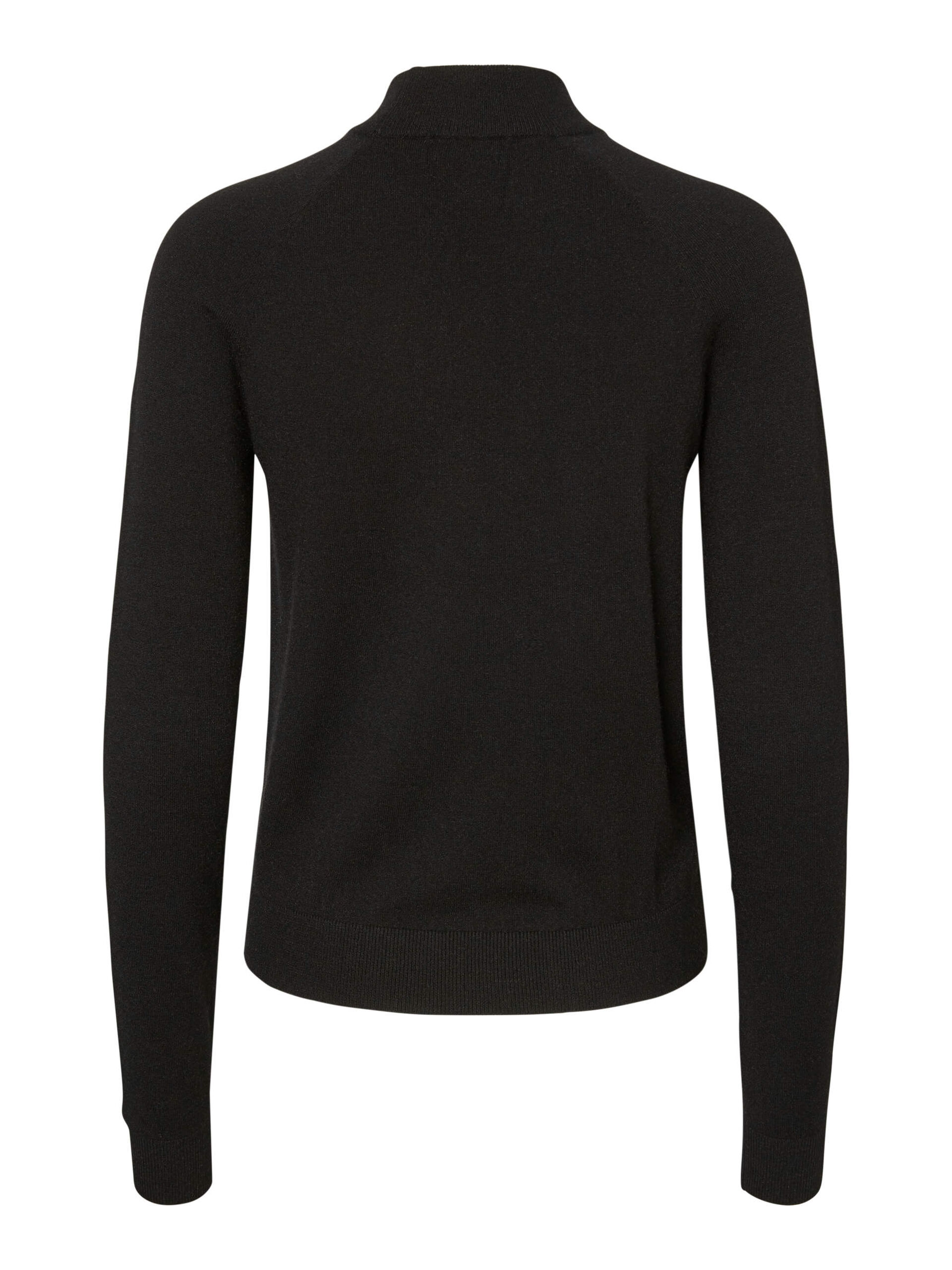 Carousel image - HØJHALSET PULLOVER, Black | 7