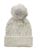 Pieces POMPOM MUTS, Light Grey Melange, highres - 17098362_LightGreyMelange_001.jpg