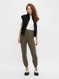 Pieces GERIPPT HIGH WAIST SWEATPANTS, Black Olive, highres - 17115149_BlackOlive_869999_005.jpg