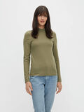 Pieces PCKYLIE LONG SLEEVED TOP, Deep Lichen Green, highres - 17115027_DeepLichenGreen_003.jpg