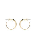 Pieces PCJACKIE HOOP EARRINGS, Gold Colour, highres - 17134365_GoldColour_001.jpg