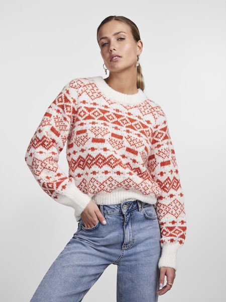Pieces PCJIANNA KNITTED JUMPER, Cloud Dancer, highres - 17142261_CloudDancer_1058538_003.jpg