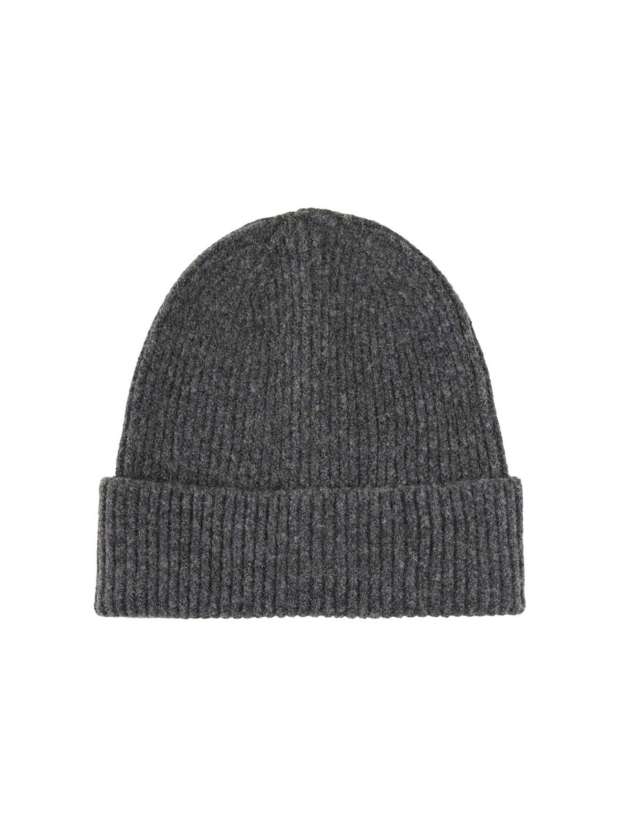 Pieces CZAPKA BEANIE, Dark Grey Melange, highres - 17114836_DarkGreyMelange_008.jpg