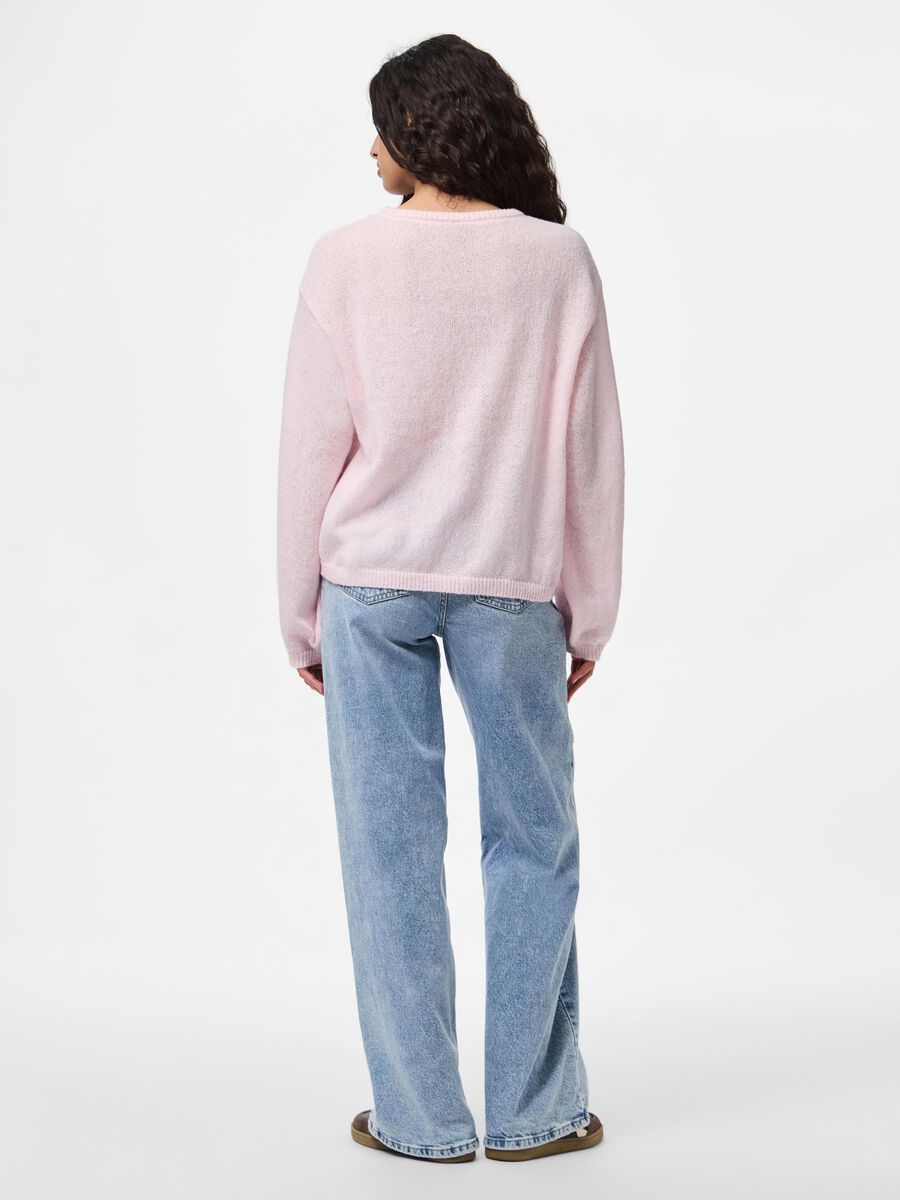 Pieces PCIDA KNITTED PULLOVER, Pink-A-Boo, highres - 17157588_PinkABoo_004.jpg